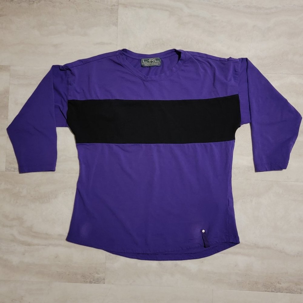 Vintage Lauren Active Ralph Lauren Purple T-Shirt